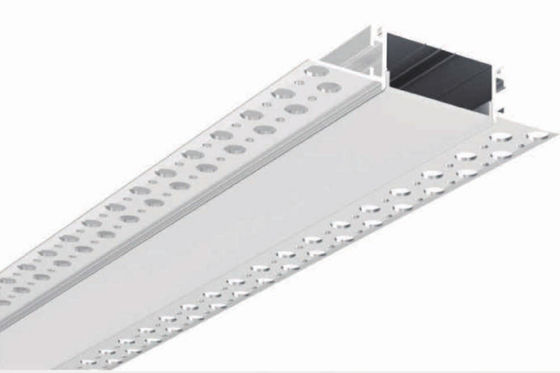 Profil LED z gipsu z aluminium o wymiarach 48x19 mm do oświetlenia architektonicznego