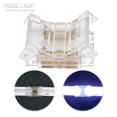 Wygodne połączenie 4 pinów LED Strip Connectors dla 10mm COB LED Strip